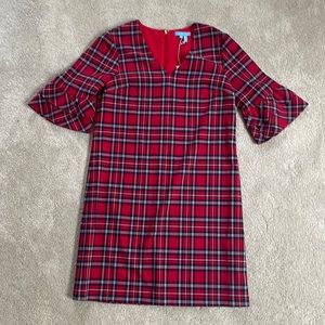 NWT Draper James Plaid Ruffle Dress